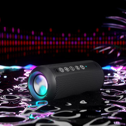 Portable Bluetooth Speaker IPX7 Waterproof Wireless Speaker for Birthday Party-black