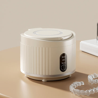 Ultrasonic Retainer Cleaner for Dentures Jewelry - White