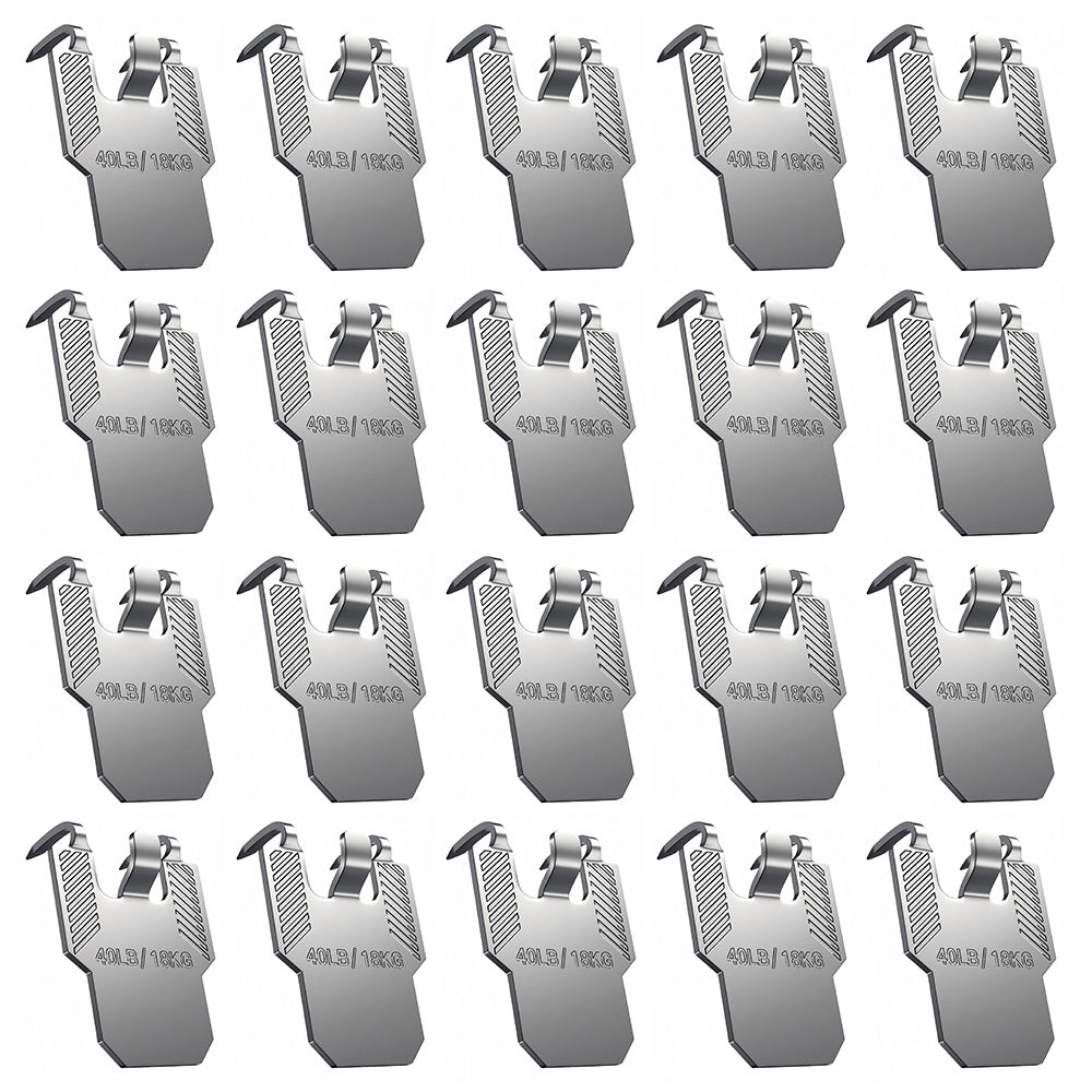 20PCS Claw Drywall Picture Hangers ââ‚?Wall Hooks for Photos & Mirrors