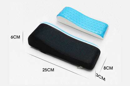 Office Chair Arm Pads Wheelchair Arm Pads Gel Ergonomic Armrest Cushions