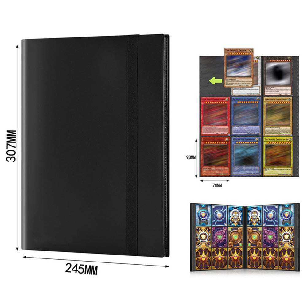 360 Card Binder 20 Pages 9 Pocket Sleeves for Baseball Yu Gi Oh MTG