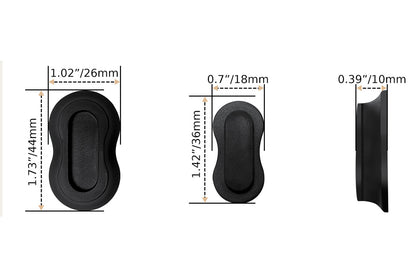 5Pcs Attractive  Remote Control Holder Wall Mount TV Remote Charger Holder