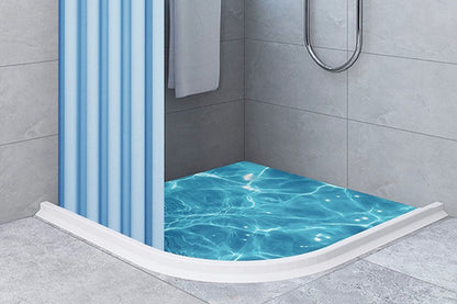 Flexible High Shower Threshold Water Dam