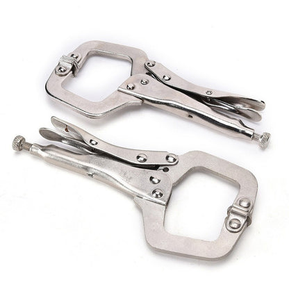 C Type Locking Pliers Large Opening Clamp for Woodworking and Welding