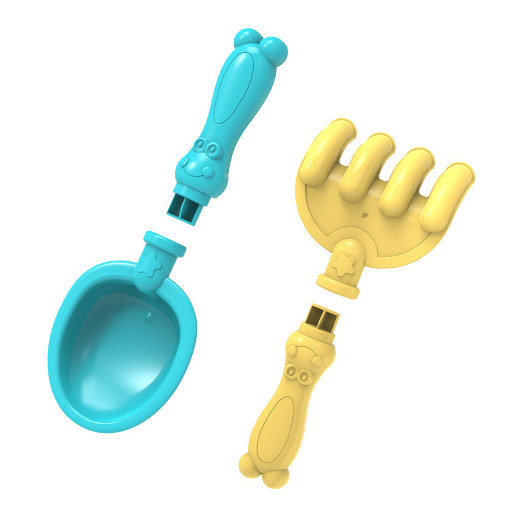 14Pcs Set Beach Toys for Kids Sand Castle Toys with Shovels Toys