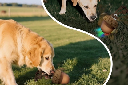 Interactive Dog Toy Ball Dog Rolling Ball with Motion Activated Moving Puppy Toy-Acorn