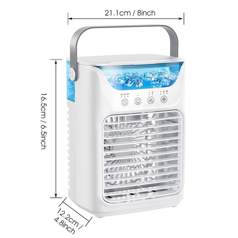 4 in 1 LED Evaporative Air Conditioner Desk Fan Cooler