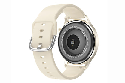 Fashion Smartwatch with Heart Rate and Sleep Monitoring IP67 Waterproof-Silver