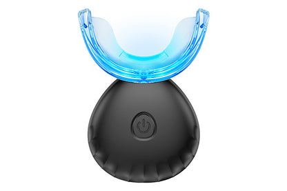 Portable Teeth Whitening Kit with Blue Light Technology-Black