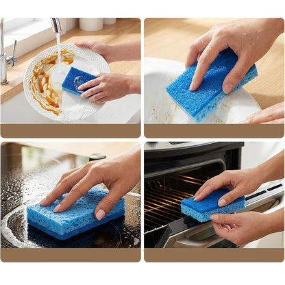 12Pack Dual Side Kitchen Sponges