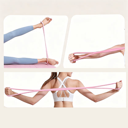 Figure 8 Resistance Band Yoga Stretch Band for Pilates Home Gym