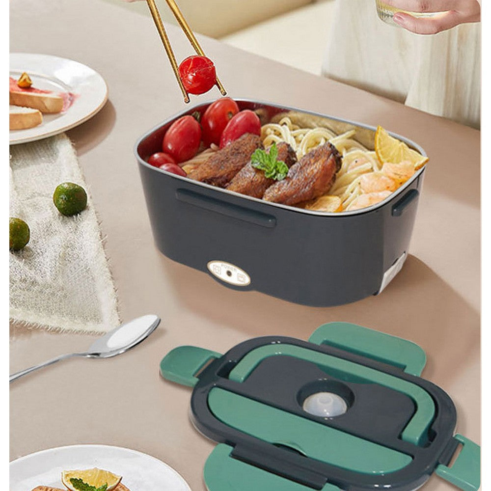 12V Car Portable Food Heating Lunch Box Electric Heater Warmer For Trucks Office