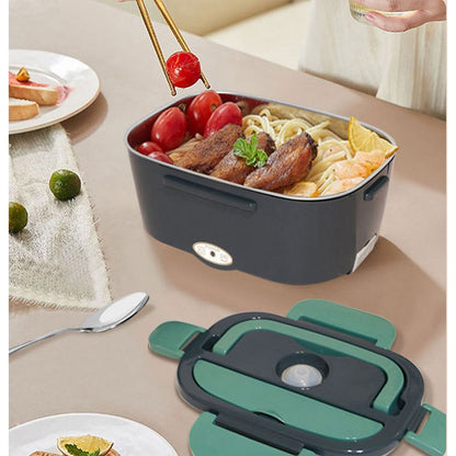 12V Car Portable Food Heating Lunch Box Electric Heater Warmer For Trucks Office