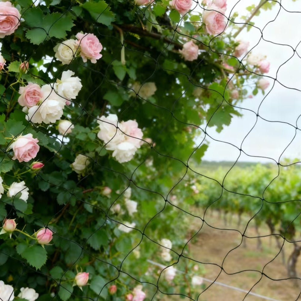2 Pieces Nylon Bird Netting for Garden Fruit Tree and Crop Protection