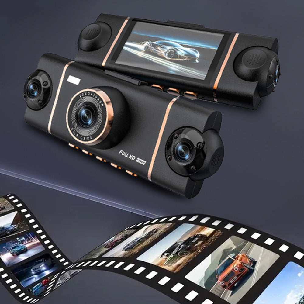 4 Channel Dash Cam Built in WIFI And App Control Car Camera With 64G Card