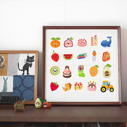 24 Sheets Cute Stickers