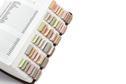 Laminated Bible Tabs Easy to Read and Apply Bible Tabs Bible Index Tabs