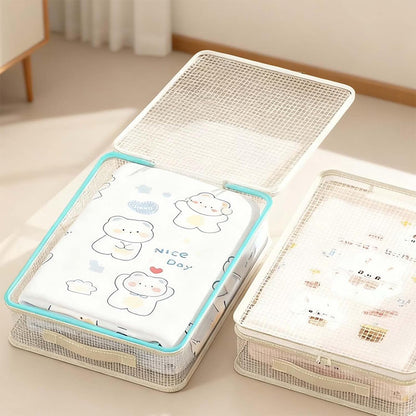 4Piece Clear PVC Storage Bags Dustproof Organizer