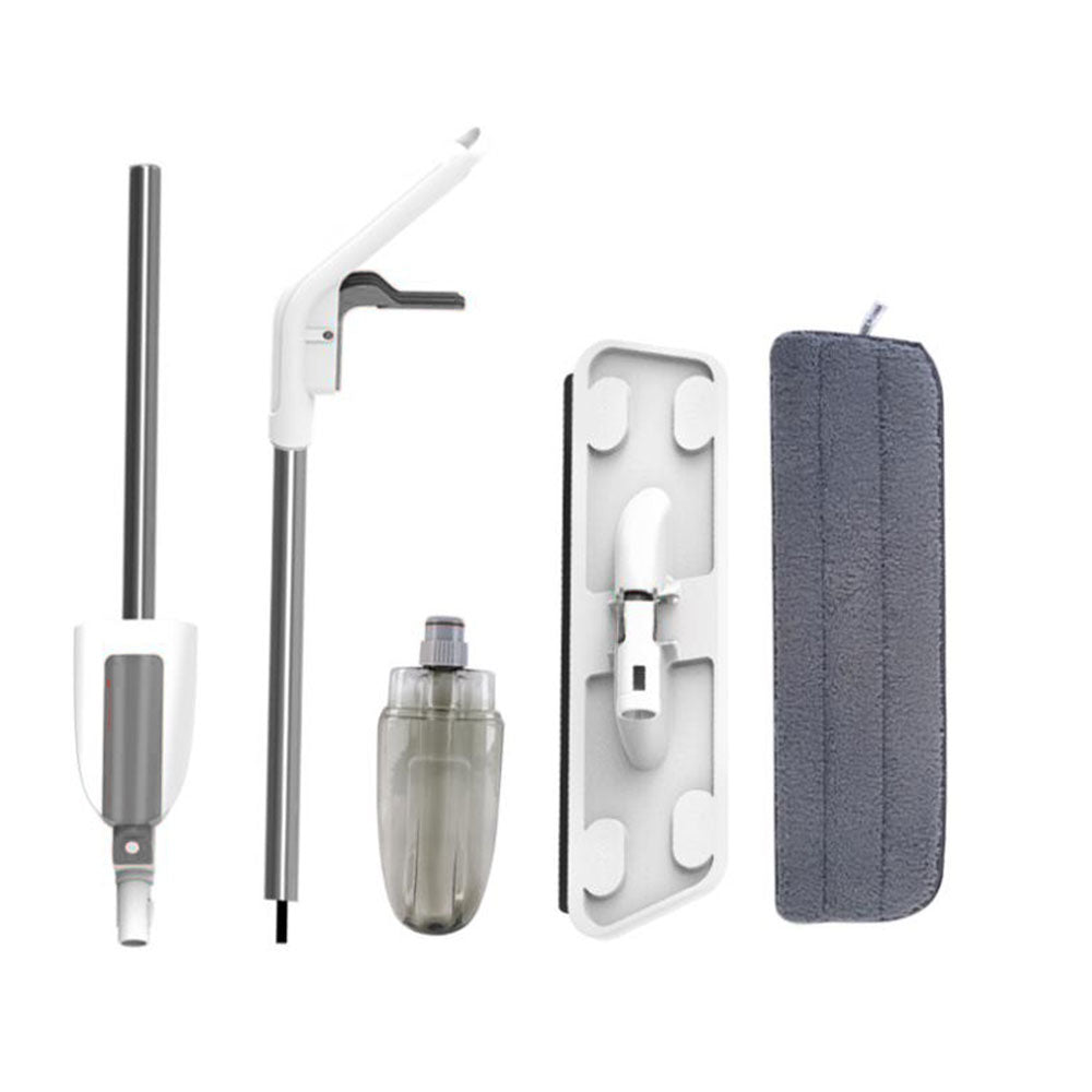 Microfiber Spray Mop Flat Dust Mop Dry Wet Mop for Wood Tile Ceramic Floor Cleaning Grey