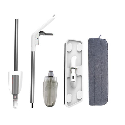 Microfiber Spray Mop Flat Dust Mop Dry Wet Mop for Wood Tile Ceramic Floor Cleaning Grey