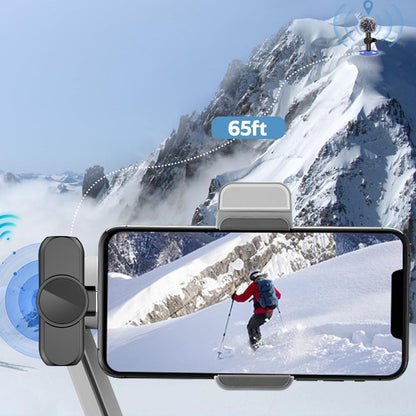 2-in-1 Wireless Lavalier Microphone for iPhone iPad Plug-Play Lapel Microphone for Recording Vlog Livestream