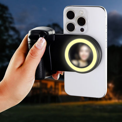 Fun Shot  Phone Camera Shutter Grip With Bluetooth Remote For iPhone Android