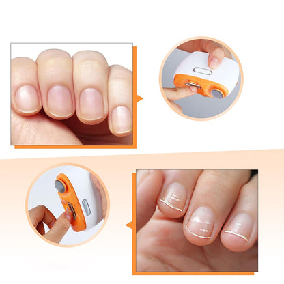 Electric Nail Trimmer with LED Light