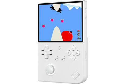 Handheld Retro Game Console 4 Inch Screen Built-in 64G TF Card Supports WiFi Bluetooth -White