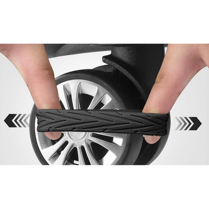 10Pcs Luggage Wheel Covers Silicone Suitcases Wheel Covers