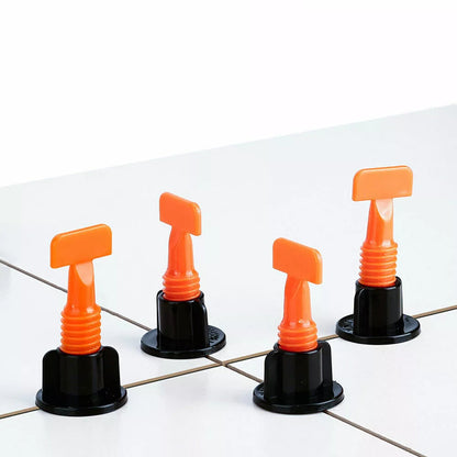 50 PCS Tile Leveling System Kit with Wrench