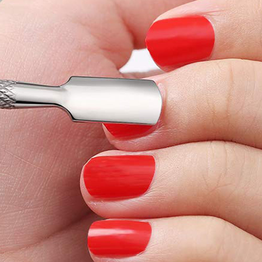3 Piece Stainless Steel Cuticle Trimmer Set Manicure Pedicure Tool Kit