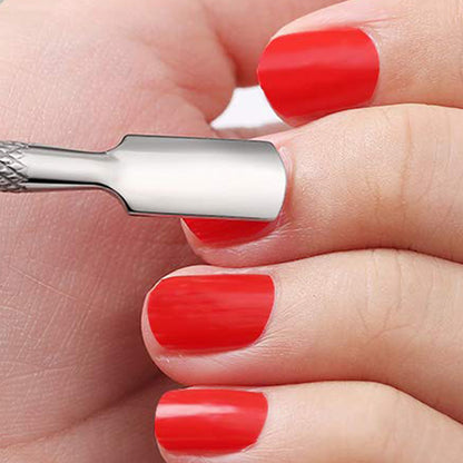 3 Piece Stainless Steel Cuticle Trimmer Set Manicure Pedicure Tool Kit