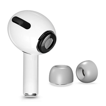 6 Pairs of Replacement Ear Tips for AirPods Pro Memory Foam Ear Buds Tips Gray