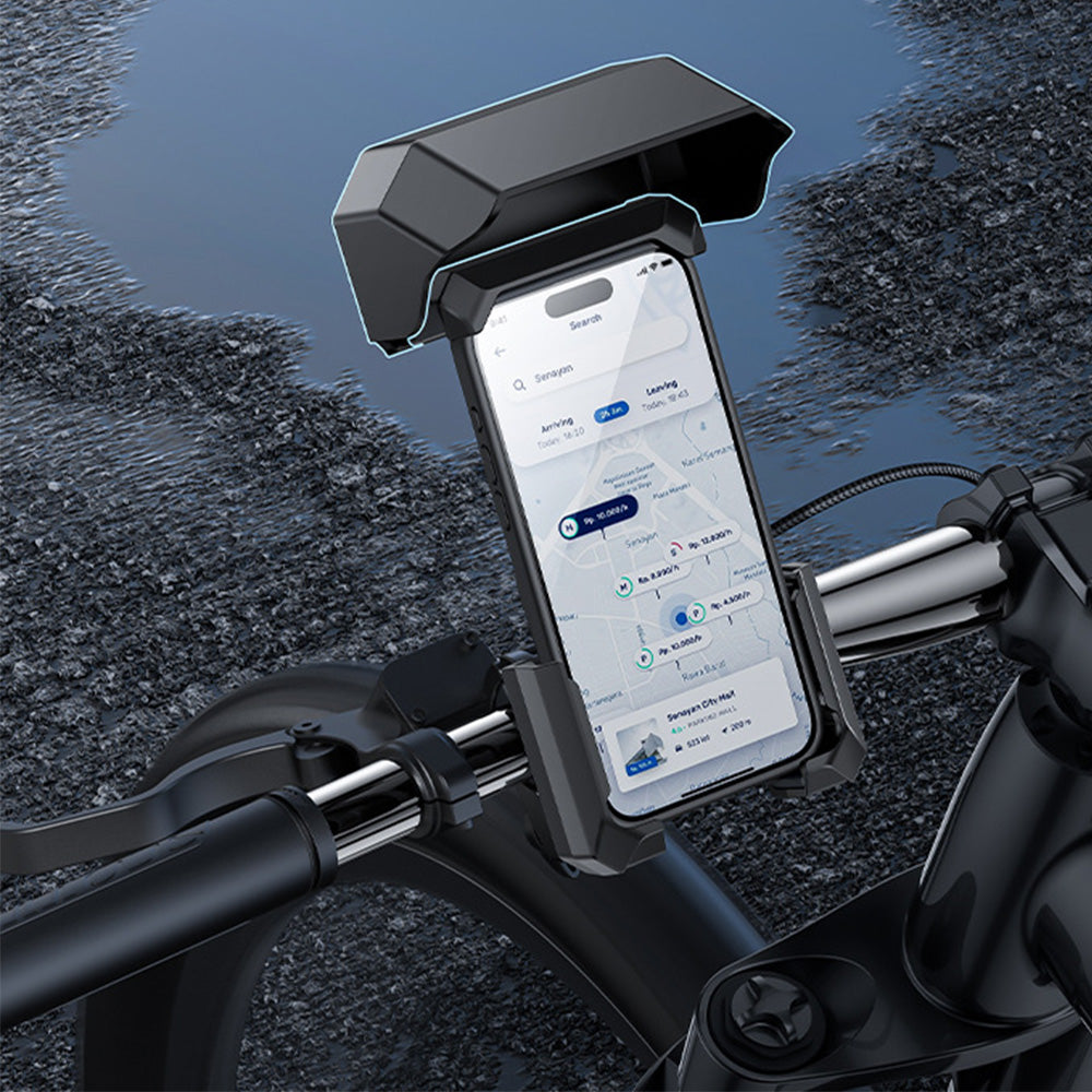 Bike Phone Holder with Detachable Sun Rain Cover