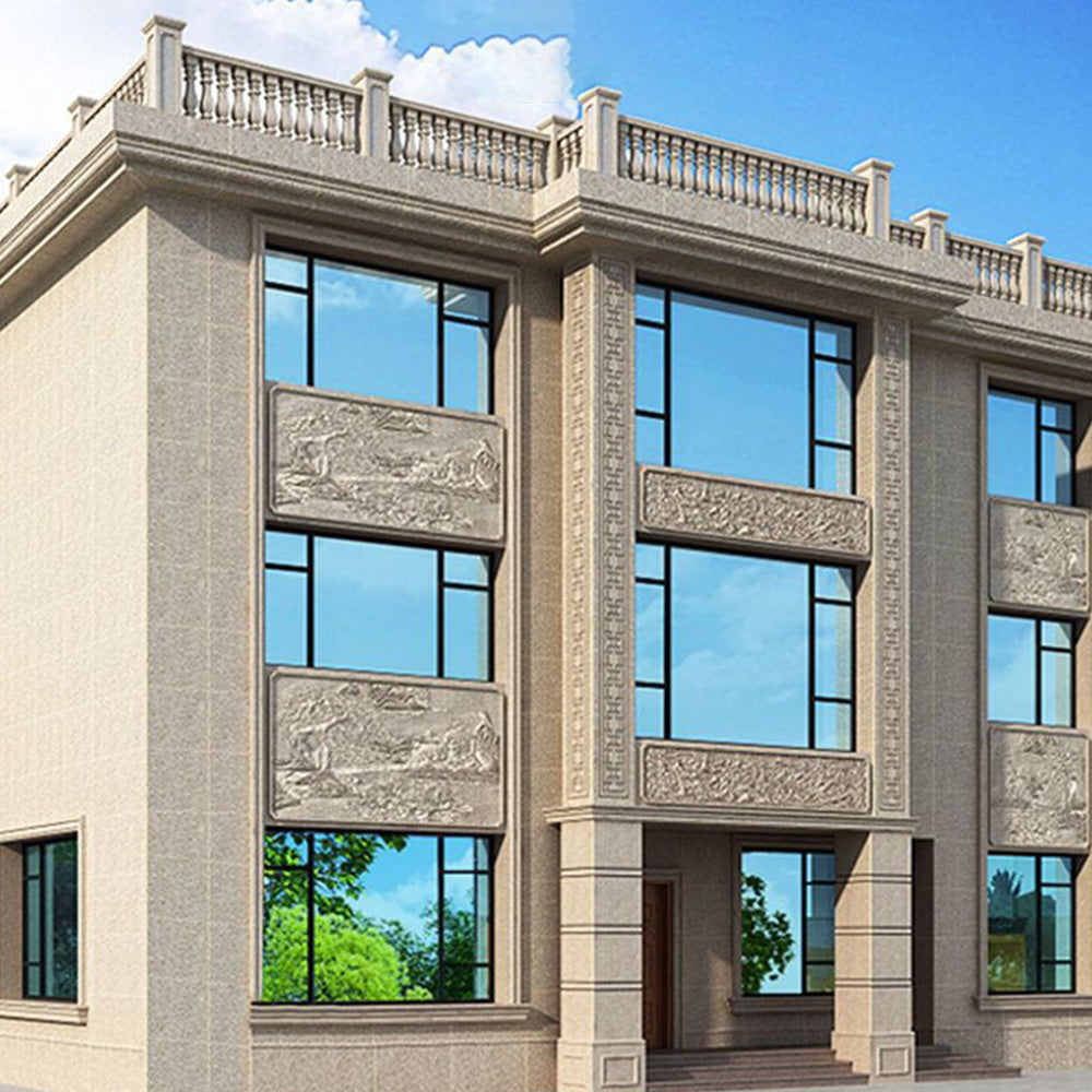 3-Meter Static Cling Sunlight Blocking Window Film One-Way Privacy Window Film Blue