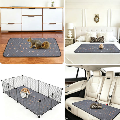 2Pcs Washable Puppy Pee Pads for Dogs Guinea Pig
