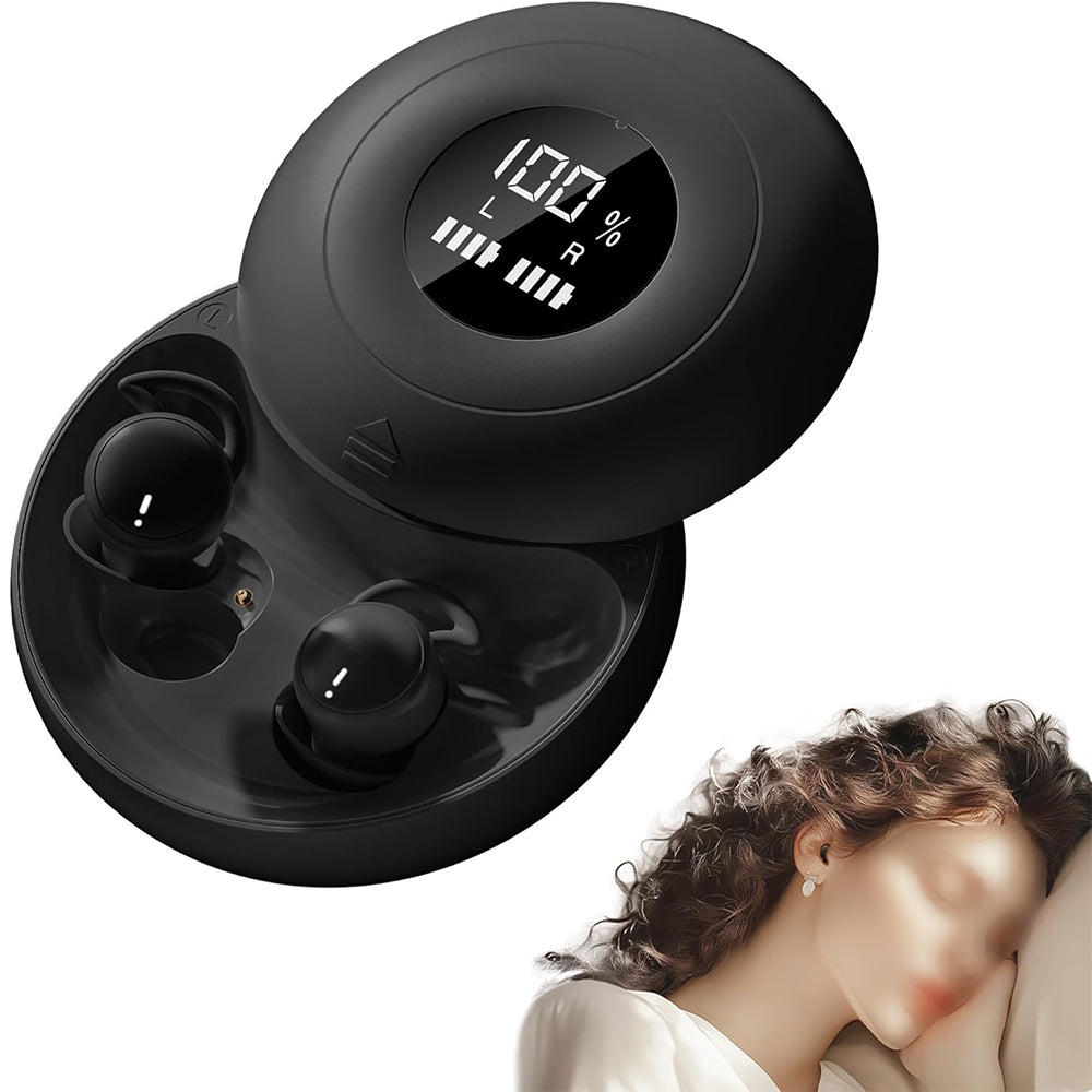Noise Reducing Sleeping Earbuds-Black