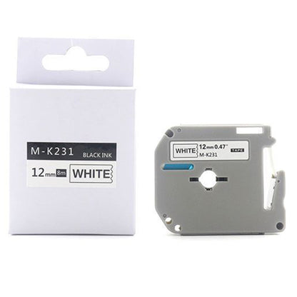 12mm Label Tape Replace for Brother Label Makers MK231