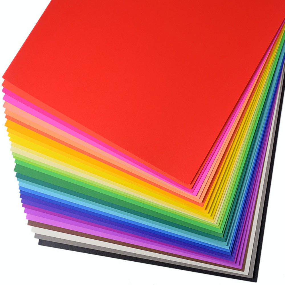 50 Sheets A4 Coloured Origami Paper 21x29cm DIY Craft Paper