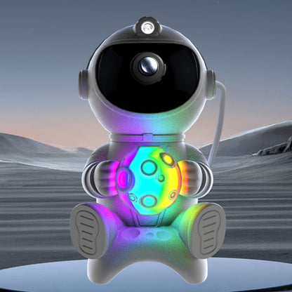 Astronaut Galaxy Star Projector with Bluetooth Speaker and Remote Control-Moon