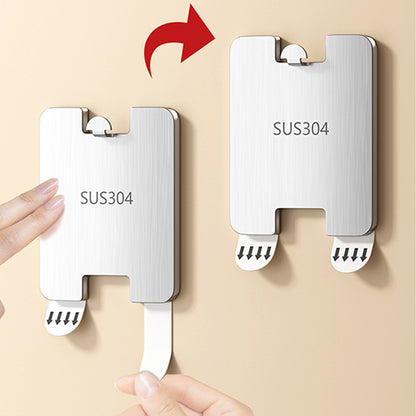 16Pcs Stainless Steel Picture Hangers Wall Hooks