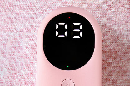 2Pcs Leg Massager Muscles Relax Heated Air Compression Foot Massage for Calf Blood Circulation-Pink