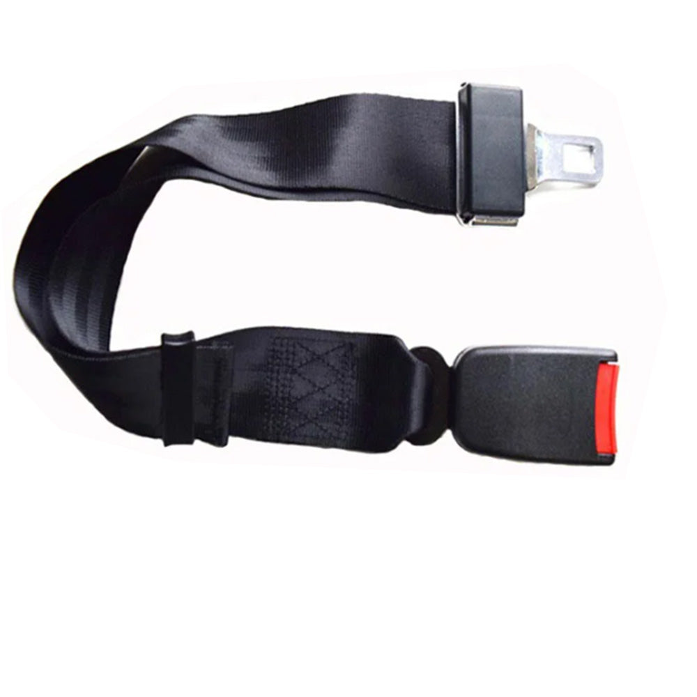2Pcs Adjustable Car Safety Belt Extender Seat Buckle Belt Car Lengthening Strap
