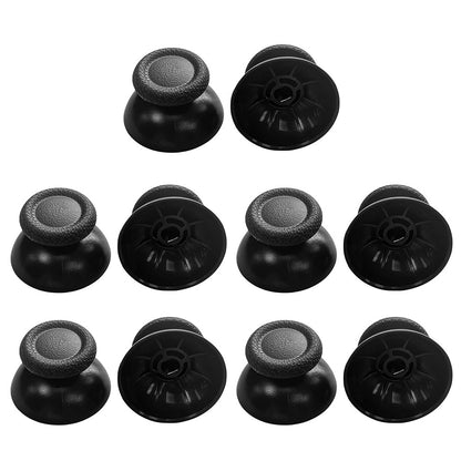10PCS PS5 Controller Analog Stick Thumbstick Grips Replacement for Playstation 5-Black