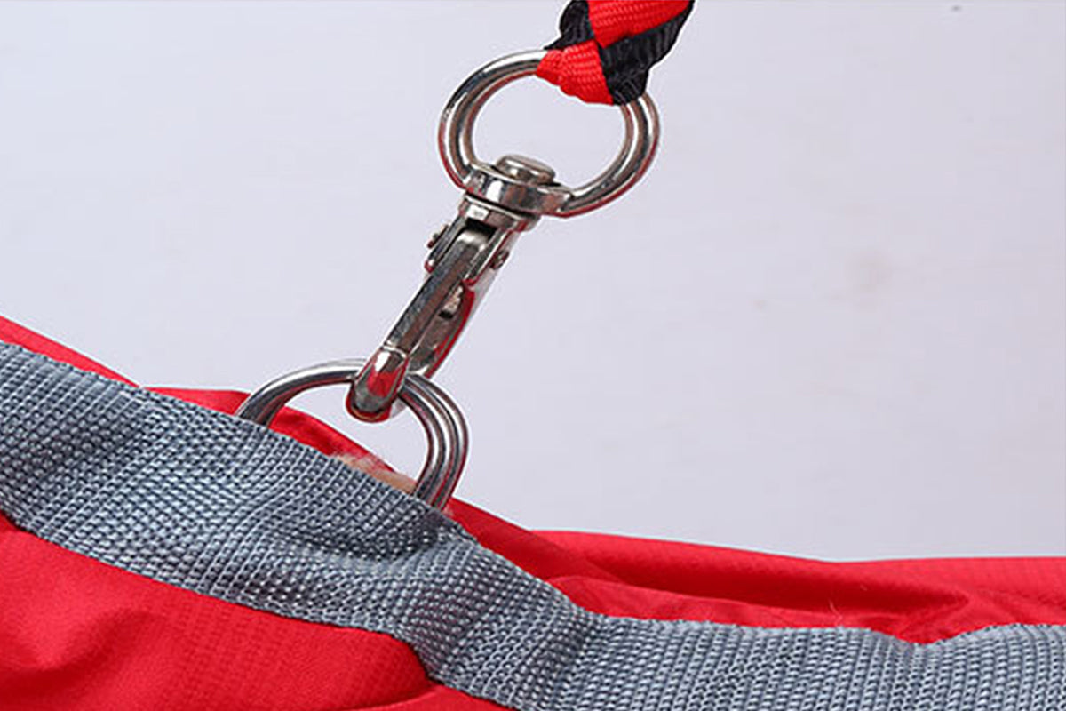 Cozy Reflective Waterproof Dog Winter Coat Windproof Warm Winter Dog Jacket-Red
