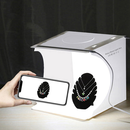 Photo Light Tent with LED 6 Backdrops