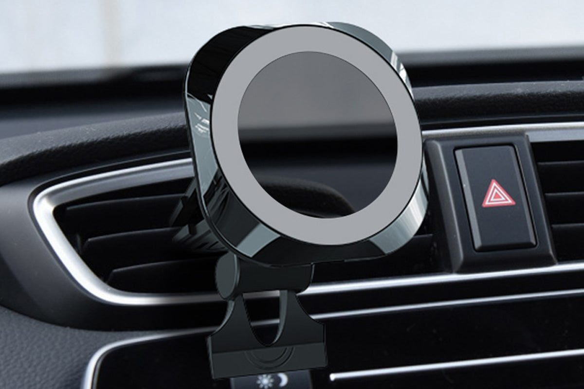 Magsecurity Compatible 15W  Wireless Car Charger Mount for iPhone