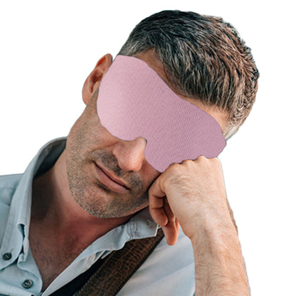 Travel 3D Sleeping Eye Mask Light Blocking Eye Shade Cover Pink