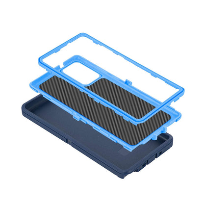 For Samsung Galaxy S23 S24 S22 Series Case Shockproof Protective Cover Blue