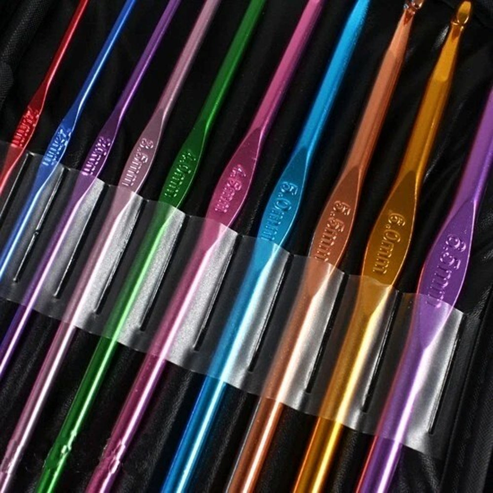 22Pcs Crochet Hook Set